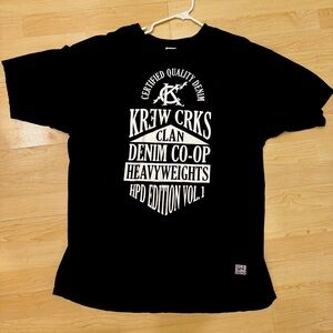 KR3W X Crooks & Castles “Denim Co-Op” Collab Tshirt